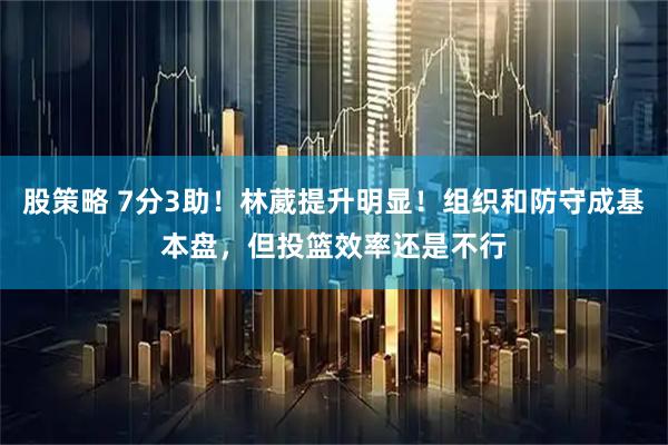 股策略 7分3助！林葳提升明显！组织和防守成基本盘，但投篮效率还是不行